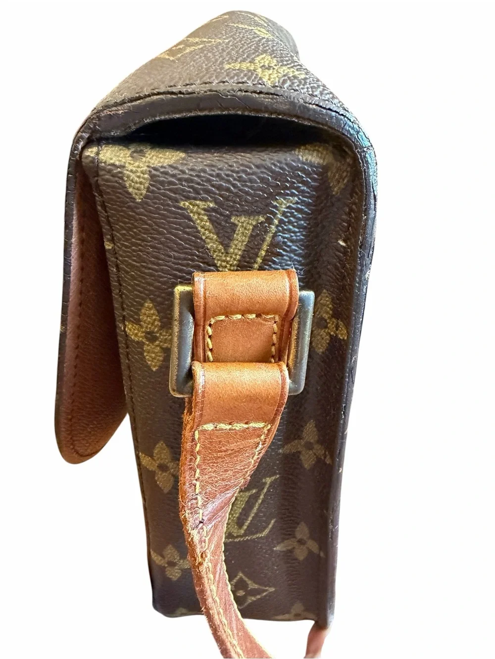 Louis Vuitton Saint Cloud GM Shoulder Bag in Classic Monogram Canvas